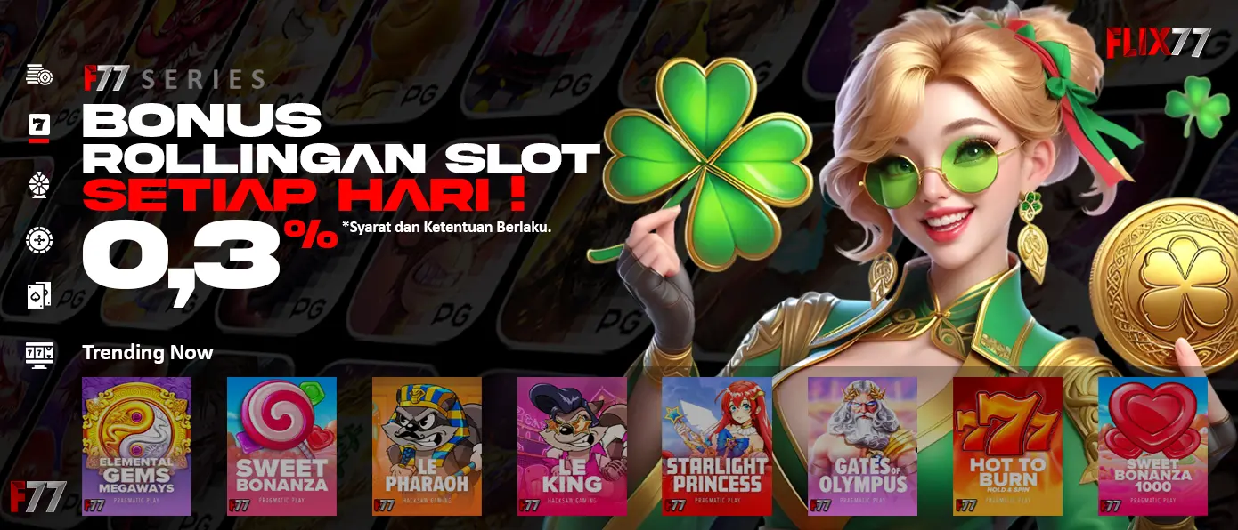 FLIX77 * Trend Situs Gacor Agen Judi Slot Resmi Edisi Natal Tahun Baru 2025 image 1